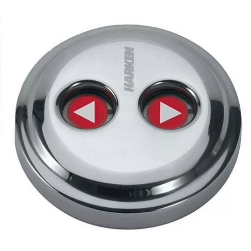 [H-DSDSS2-ND] Harken Digital System Switch — Acier inoxydable, boutons gauche/droite