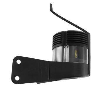 [MA-01638] Mantagua Combiné feu de mât aluminium 5NM et projecteur de pont - 25° - Aluminium anodisé mat