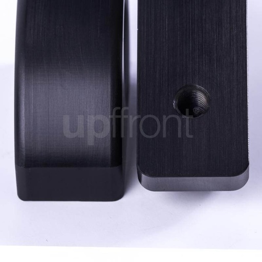 [L-LO13-26BT] LOOP Products Organiser - unità base passacavi doppio 12mm, con filettatura cieca