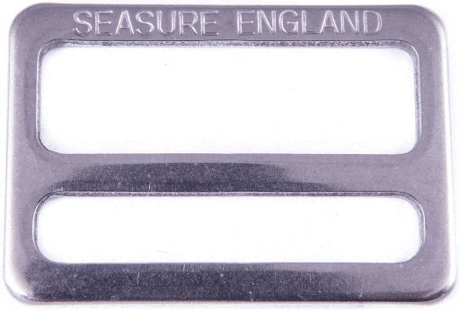 [SU-06.84] Sea Sure boucle plate 3 barres Inox pour sangle 50mm