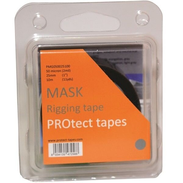 [PT-PMG050025100] PROtect Mask - 50 Mikron PTFE Grau 25mm x 10m