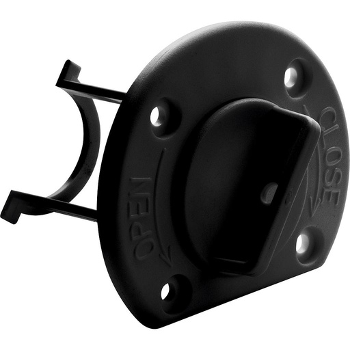 [R-PNP245BLK] Ronstan Tappo di scarico & alloggiamento, ID40mm, Nero