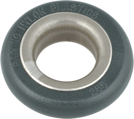 [R-PNP255] Ronstan Bague, à coller, chemisée inox, Ø int. 11mm x profondeur 5mm