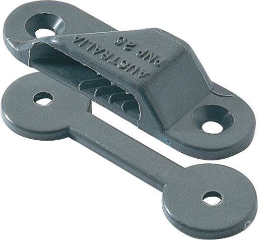 [R-PNP25A(Disc)] Ronstan mordaza para cabo de baluma g.r.p.